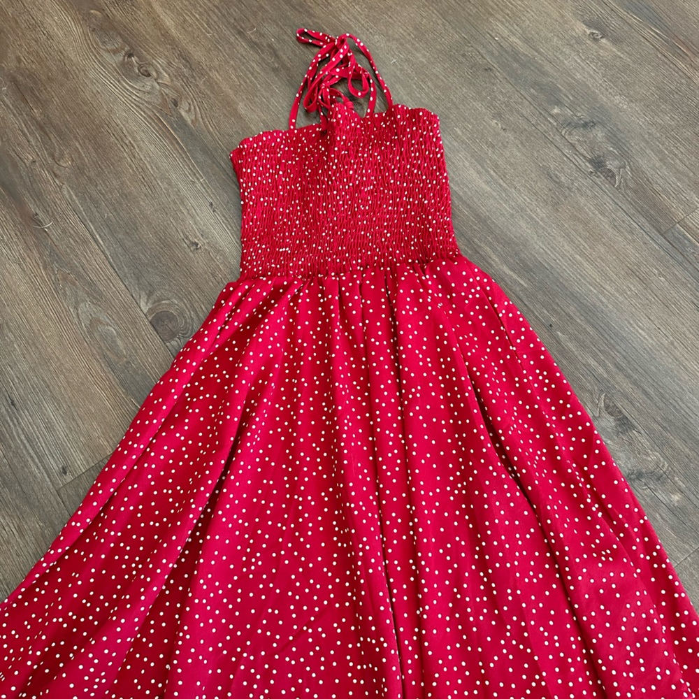 Halter top, adorable sundress!! Size small